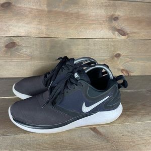 Nike lunar solo Womens size 6.5 shoes black athletic running sneakers